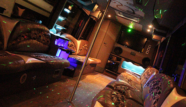 party bus rental in Ann Arbor, Michigan