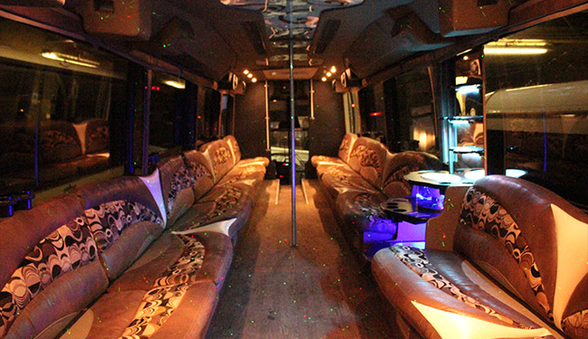 party bus rentals in Jackson, Michigan